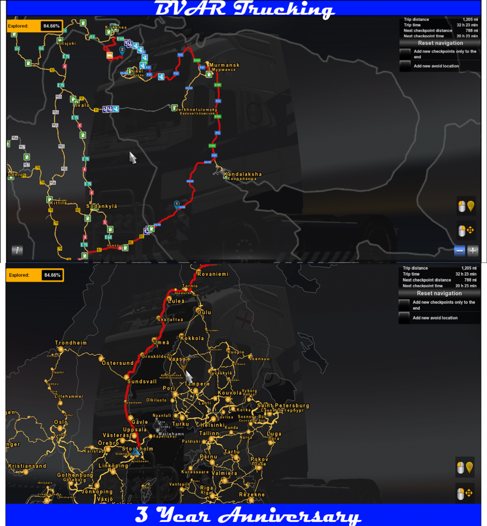 BVAR Trucking: BVAR Trucking 3 Year Anniversary Convoy